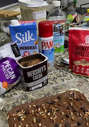Una foto de Brownie Yeka Keto