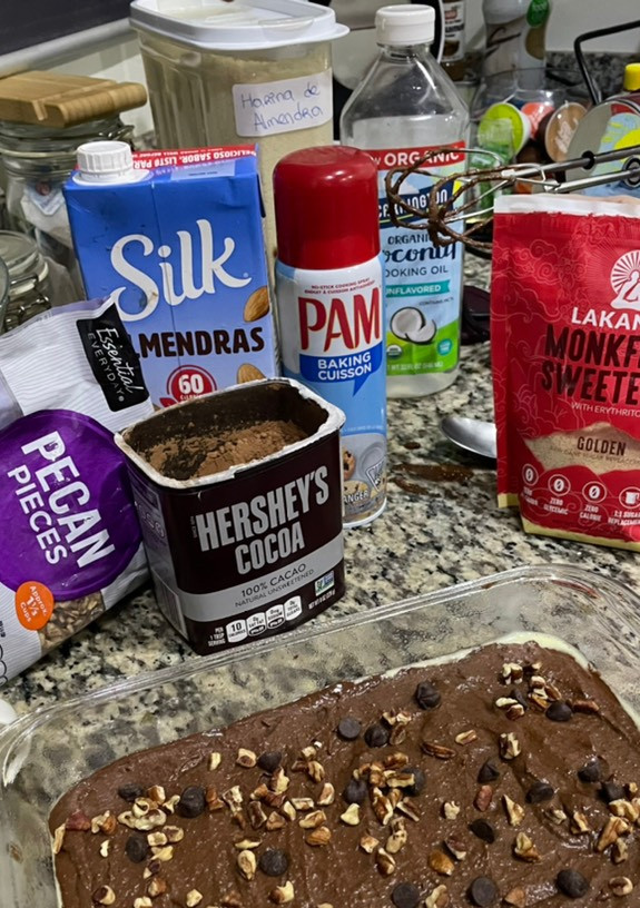 Una foto de Brownie Yeka Keto