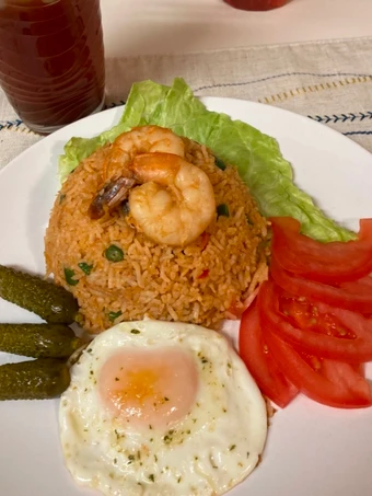 Simple Way Prepare Recipe Nasgor Udun (UDang tUNa)/Tuna Shrimp Fried Rice that is Perfect, Tasty}