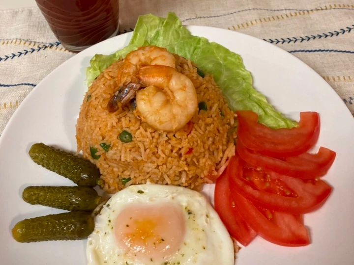 Simple Way Prepare Recipe Nasgor Udun (UDang tUNa)/Tuna Shrimp Fried Rice that is Perfect, Tasty}