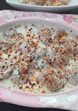 A picture of Sweet & salty dahi bhaly By Mahi Ahsan Shah.