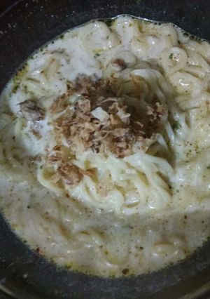 Foto resep Mie Instant Creamy