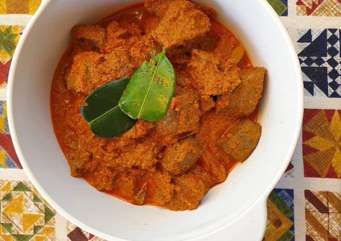 Resep Rendang Daging Sapi + Hati oleh Umi Rieke Kitchen🍳 - Cookpad