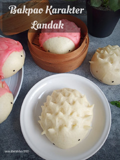 Foto resep Bakpao Karakter Landak