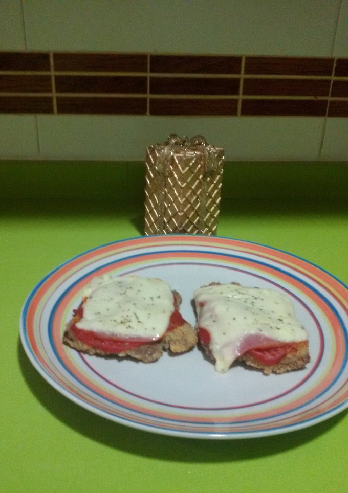 Una foto de Filetes de ternera a la napolitana
