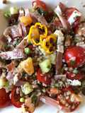 Minty Melons and Lentils Salad