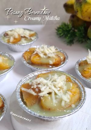 Foto resep Pisang Berendam Creamy Matcha