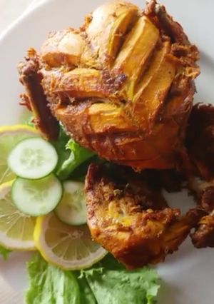 A picture of Lahori style chicken#4weekschallenge#mystaplefoodrecipecpntest.