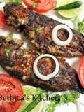 Grilled Koi Maach (Climbing Perch Fish)