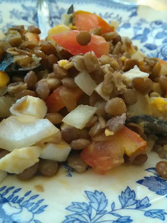 Una foto de Ensalada de legumbres