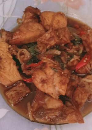 Foto resep Ayam goreng saus mentega
