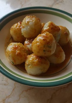 Foto resep Cilok Simpel Saus Kacang