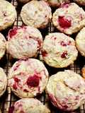 Muffins au millet et à la framboise
