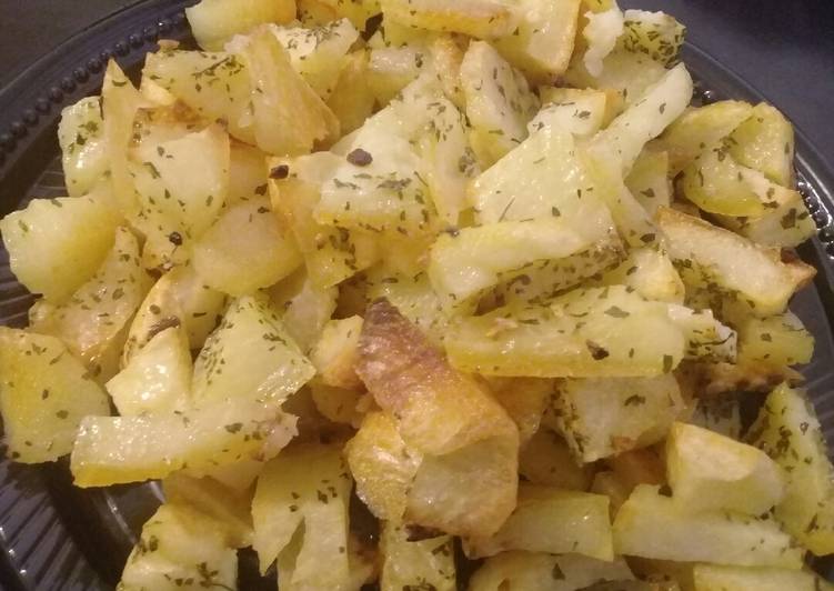 How to Prepare Favorite Papas al horno crocantes como papas fritas