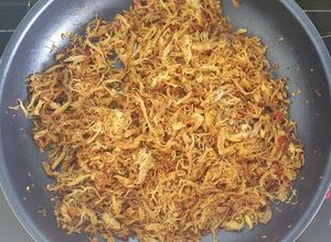 Hình của món Chà bông (Ruốc) gà.