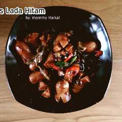 A picture of Sosis lada hitam.