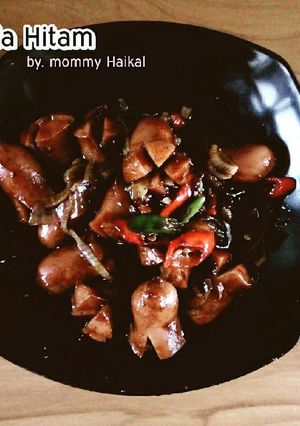 Foto resep Sosis lada hitam