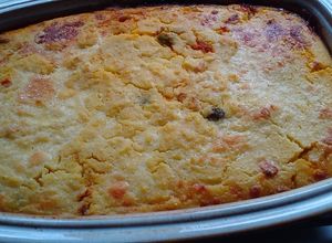 Una foto de Polenta criolla