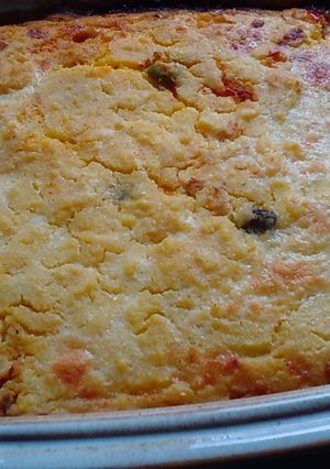 Una foto de Polenta criolla