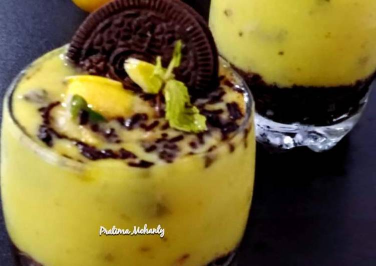 Recipe of Any-night-of-the-week Oreo Mango Dessert