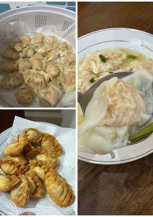 Foto resep Olahan Pangsit (Rebus, Goreng, Frozen)