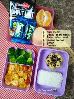 Foto resep Bekal sekolah : Tahu goreng tabur nori (919)