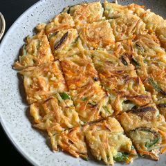 Potato & Carrot Pancake A picture of Potato & Carrot Pancake.