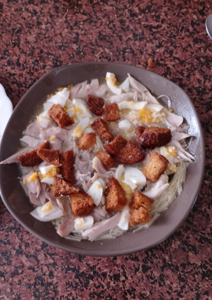Una foto de Sopa de Picadillo