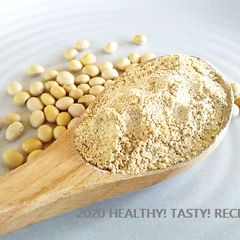 A picture of Roasted Soybean Flour.