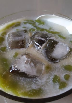 Foto resep Es Cendol Kanji Daun Pandan