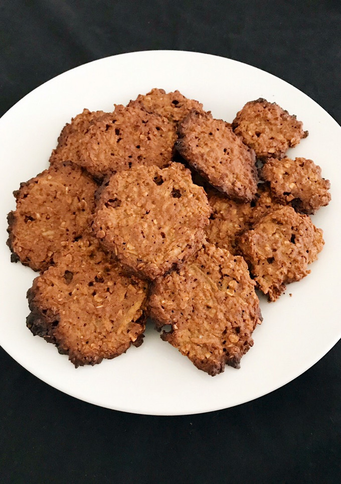Una foto de Galletitas de Manzana Veganas