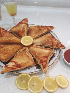 عکسی از دستور اسنک مرغ و سویا