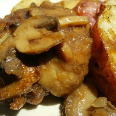 A picture of Smothered Beef & Potato's (Dairy/Soy Free).