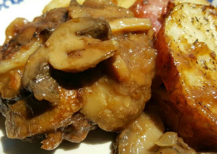 Recipe of Homemade Smothered Beef &amp; Potato&#39;s (Dairy/Soy Free)