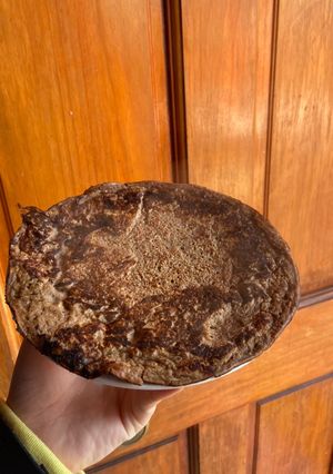 Una foto de Panqueques de avena