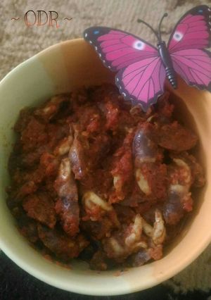 Foto resep Balado Jantung Ayam