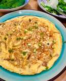 Trứng Vịt Chiên Củ Cải Muối (Xá Bấu)