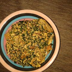 A picture of Egusi soup.