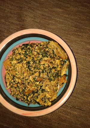A picture of Egusi soup.