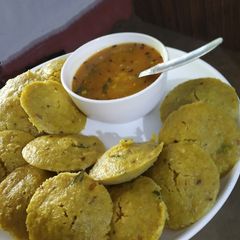 A picture of Masala Oats Idli.