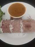 சிகப்பரிசி புட்டு(red rice puttu recipe in tamil)