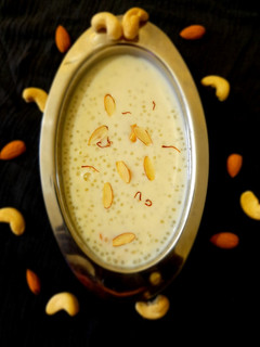 ஜவ்வரிசி பாயாசம் (sago payasam recipe in Tamil) செய்முறை முக்கிய புகைப்படம்