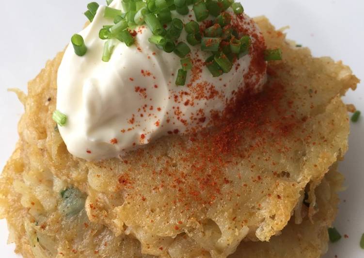 Steps to Prepare Homemade Potato Pancake