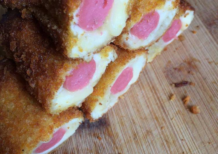 Roti Goreng Mozarela