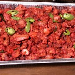 A picture of Chicken 65.