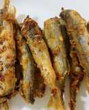 Cá trứng chiên sả ớt