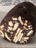 Salchichón de chocolate