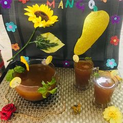 Mango 🥭 iced tea A picture of Mango 🥭 iced tea.