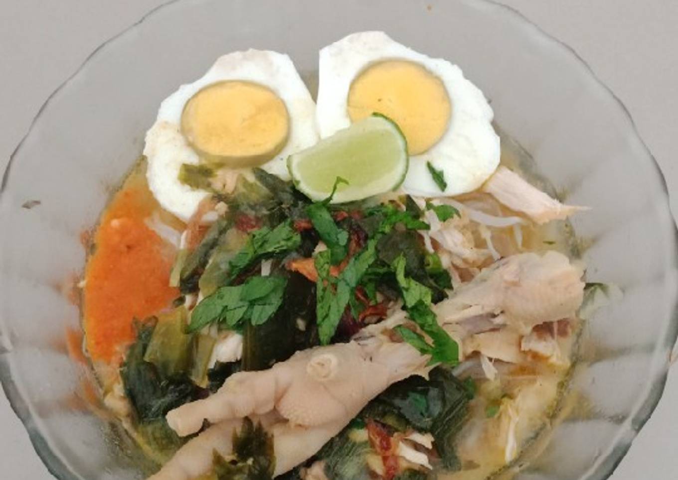 Soto ayam sederhana dan enak