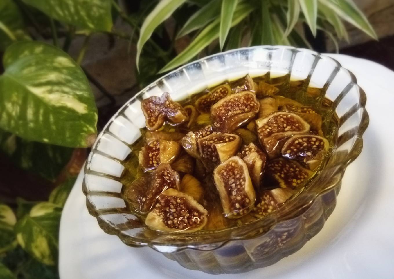 Figues séchées marinées a l'huile d'olive 🌿